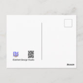 Wilde Bloemen Klaprozen Bank Kaartje Beterschap Briefkaart (Achterkant)