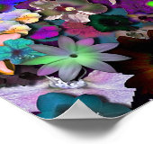 Wilde bloemen - kleiner poster (Hoek)