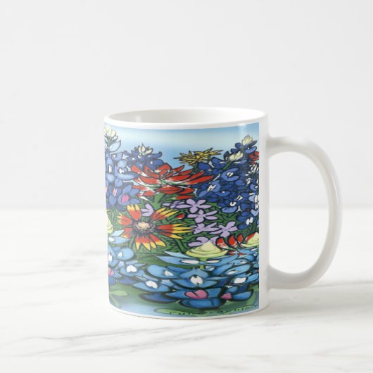 Wilde bloemen koffiemok (Rechts)