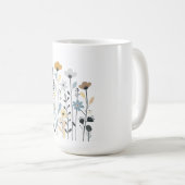 Wilde bloemen koffiemok (Voorkant rechts)