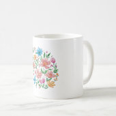 Wilde bloemen koffiemok (Voorkant rechts)