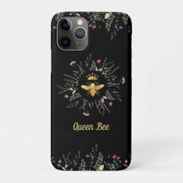 wilde bloemen koningin bij Case-Mate iPhone case