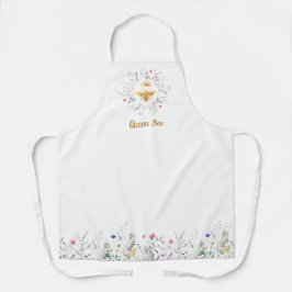 wilde bloemen koningin bij schort