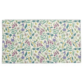 Wilde bloemen Koningsgrootte Kussensloop (Voorkant-Rechts)