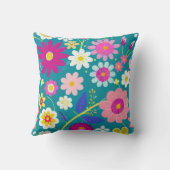 Wilde Bloemen Kussen (Achterkant)