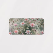  wilde bloemen labels (Design 1)