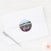 Wilde Bloemen langs de Rivier – Bedankt Stickers (Envelop)