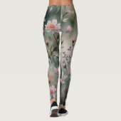  wilde bloemen leggings (Achterkant)