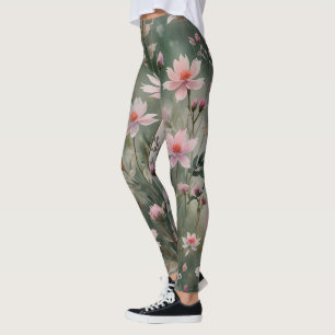 wilde bloemen leggings