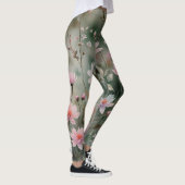  wilde bloemen leggings (Rechts)