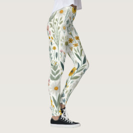 Wilde bloemen leggings