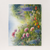 Wilde bloemen legpuzzel (Verticaal)