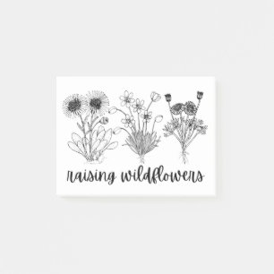 wilde bloemen / lente / lenteseizoen post-it® notes