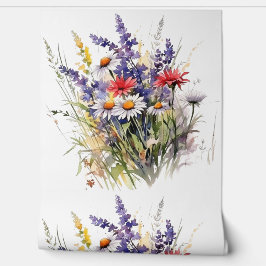 Wilde Bloemen Lente Meadow Behang