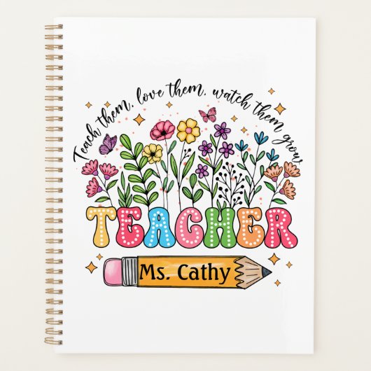 Wilde bloemen leren ze van planner te houden (Voorkant)