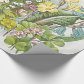  wilde bloemen Lily van de Valley Floral Cadeaupapier (Hoek)