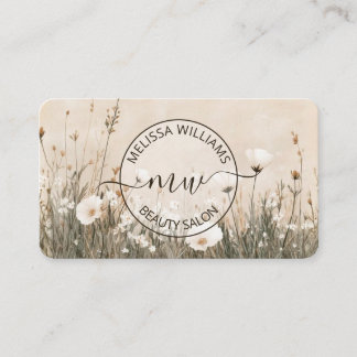 Wilde Bloemen Logo Visitekaartje