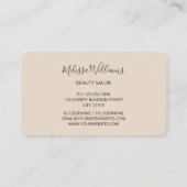 Wilde Bloemen Logo Visitekaartje (Achterkant)