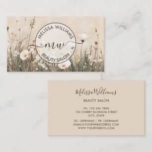 Wilde Bloemen Logo Visitekaartje