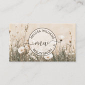 Wilde Bloemen Logo Visitekaartje (Voorkant)