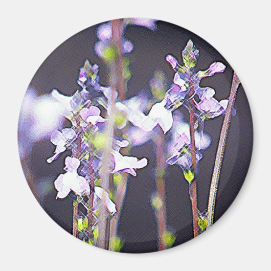 Wilde bloemen magneet (Voorkant)