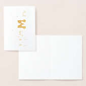 Wilde bloemen Mama Moederdag Foliekaart Folie Kaarten (Display)