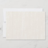 Wilde bloemen & Mason Jar bruiloft uitnodigingen (Achterkant)