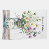 Wilde Bloemen Mason Pot Theedoek (Horizontaal)