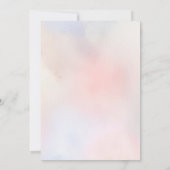 Wilde bloemen Meadow Elegant Summer Birthday Kaart (Achterkant)