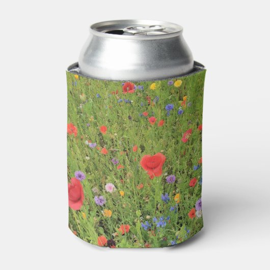 Wilde bloemen mengen Aangepaste Koelbox Blikjeskoeler (Blikje Voorkant)