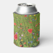 Wilde bloemen mengen Aangepaste Koelbox Blikjeskoeler (Blikje Achterkant)