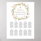 Wilde bloemen Mestrooster Poster (Voorkant)