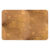 Wilde bloemen met Oranje gloed Magneet (Horizontaal)