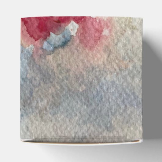 Wilde bloemen met papaver bedankdoosjes (Bovenkant)