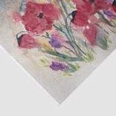 Wilde bloemen met papaver tissuepapier (Detail)
