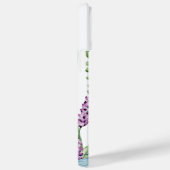 Wilde Bloemen met Vlinder Monogram Case-Mate iPhone Case (Achterkant / Rechts)