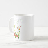 Wilde bloemen Mok koffie (Voorkant links)