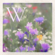 Wilde bloemen Monogram