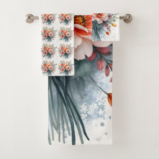 Wilde Bloemen Mooie Populaire Luxe Collectie Bad Handdoek
