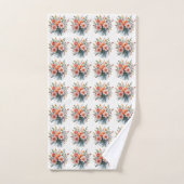 Wilde Bloemen Mooie Populaire Luxe Collectie Bad Handdoek (Handdoek)