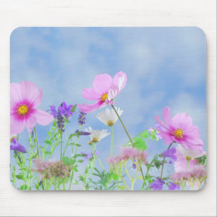 Wilde bloemen muismat