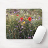 Wilde bloemen muismat (Met muis)