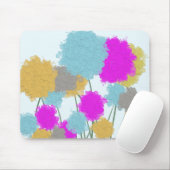 wilde bloemen muismat (Met muis)