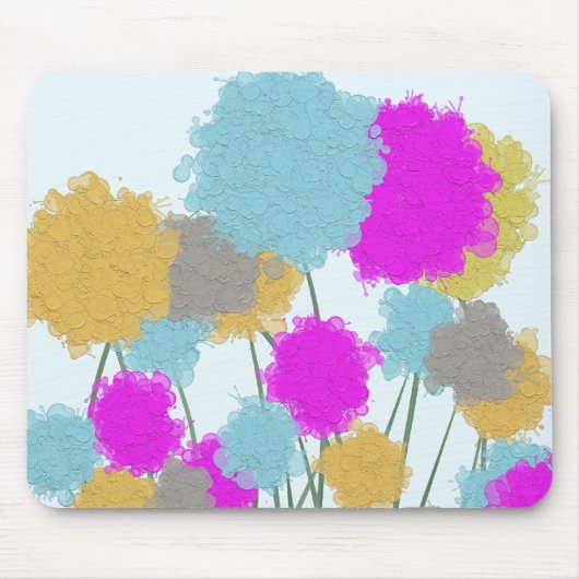 wilde bloemen muismat (Voorkant)