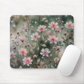 wilde bloemen muismat (Met muis)
