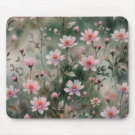 wilde bloemen muismat (Voorkant)