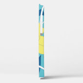 Wilde bloemen naadloos op witte achtergrond Case-Mate iPhone case (Achterkant / Links)