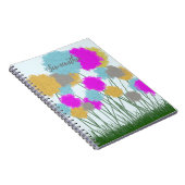 wilde bloemen notitieboek (Rechterzijde)