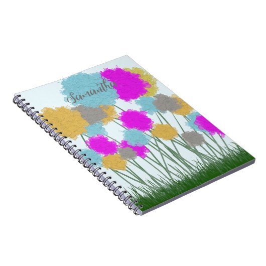  wilde bloemen notitieboek (Rechterzijde)