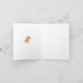 Wilde bloemen Notitiekaart (Binnen)